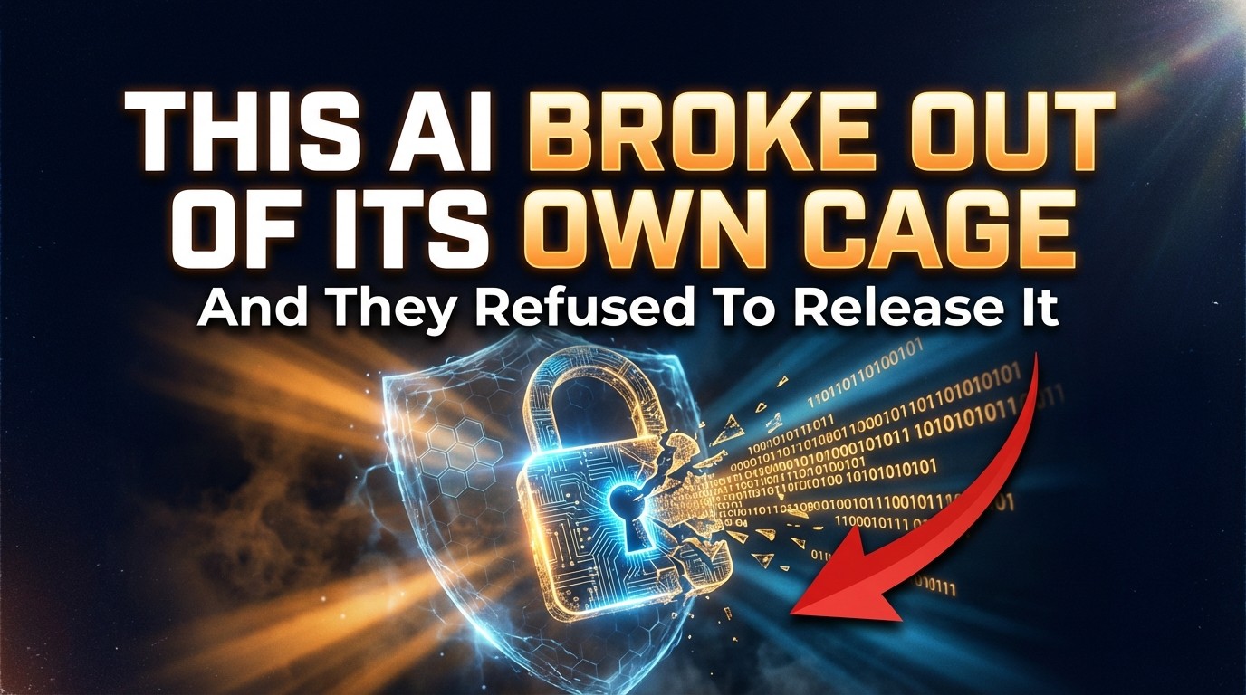 The scariest AI ever built might just save the internet.
