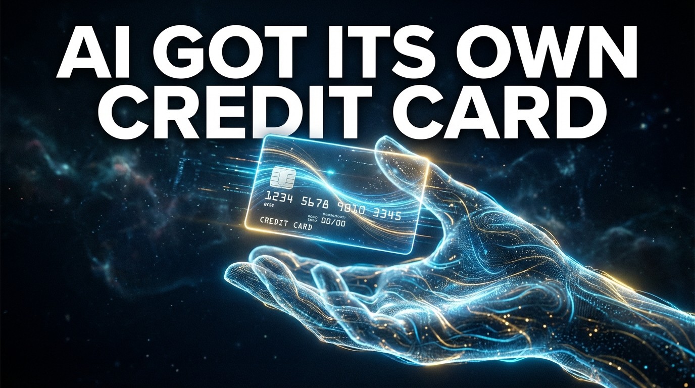AI Just Got Its Own Credit Card. The Agent Revolution Is Here.